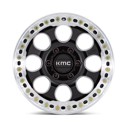 RIOT BL 17X8.5 BLANK SBLK-MC-RG +0