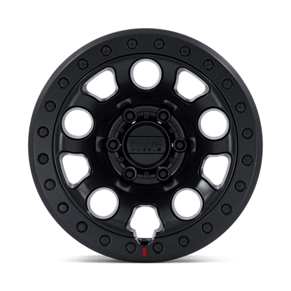 E25 BEADLOCK 17X9 6X5.5 108 +1 BLK-OUT