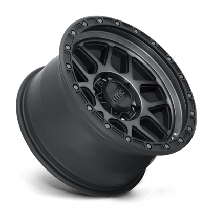 KM544 18X9 6X4.5 S-BLK GTCC 18MM CB 66.1