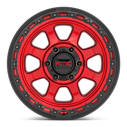 KM548 18X9 8X180 C-RED BLK-LP 00MM