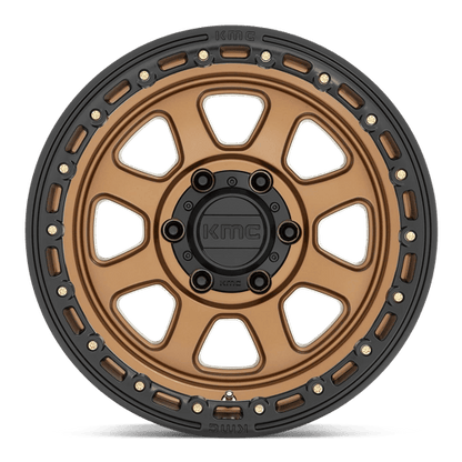 KM548 17X9 5X5.0 M-BRZ BLK-LP -12MM