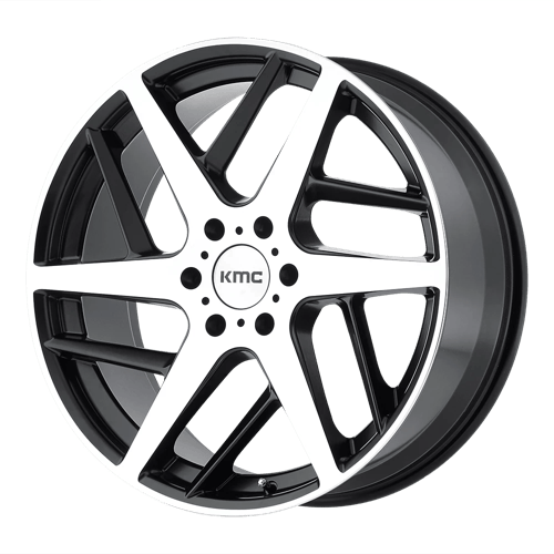 KM699 22X9 6X5.5 S-BLK MACH 35MM