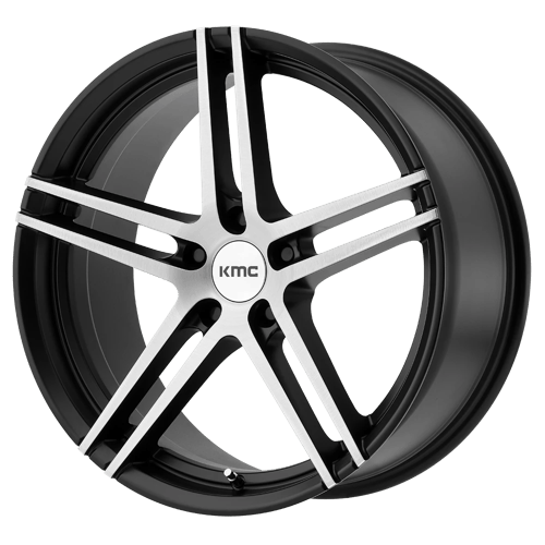 KM703 18X8.5 5X120 S-BLK BRUSH 35MM