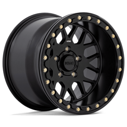GRENADE UTV BL 15X6 4X137 S-BLK 38MM