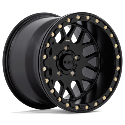 GRENADE UTV BL 15X6 4X156 S-BLK 38MM