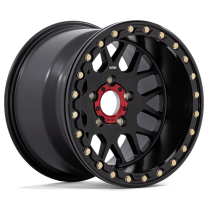 GRENADE UTV BL 15X6 4X156 S-BLK 38MM
