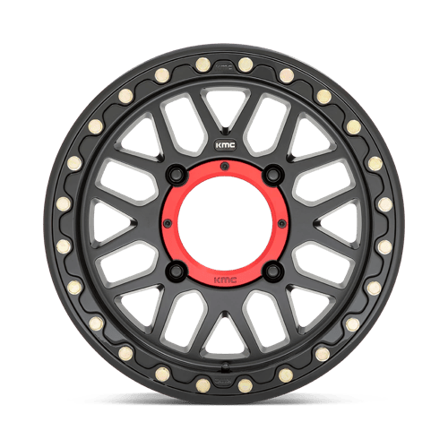 GRENADE UTV BL 15X7 4X156 S-BLK 10MM