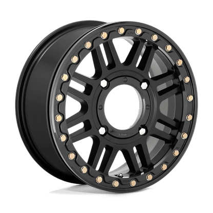 CAGE UTV BL 15X10 4X137 S-BLK BLK-RG +0