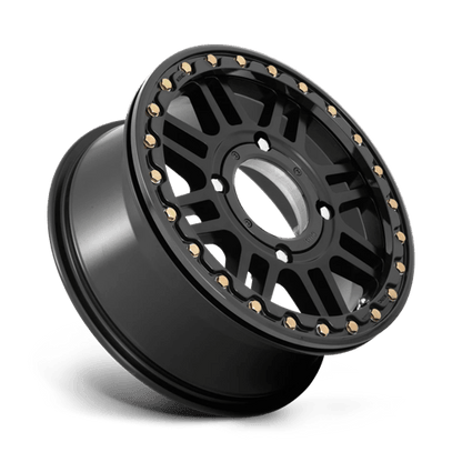 CAGE UTV BL 15X6 4X137 S-BLK BLK-RG +38