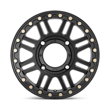 CAGE UTV BL 15X10 4X137 S-BLK BLK-RG +0