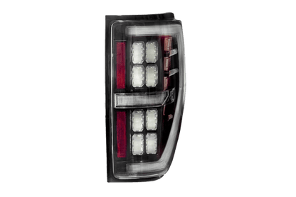 XB LED TAILS FORD F150 09-14 PAIR  BLACK