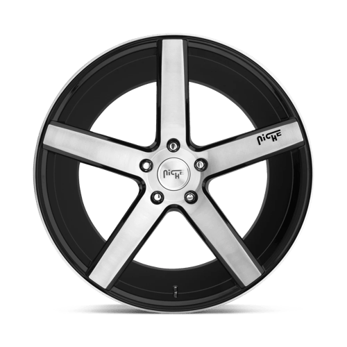 M124 17X8 5X4.5 GL-BLK-BRSHD 40MM