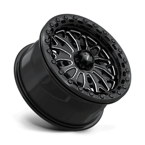 BOLO UTV BL 15X7 4X110 86 +38 G-BLK-MILL