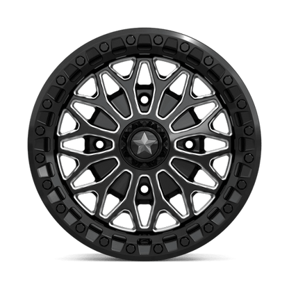 BOLO UTV BL 15X7 4X137 96 +38 G-BLK-MILL