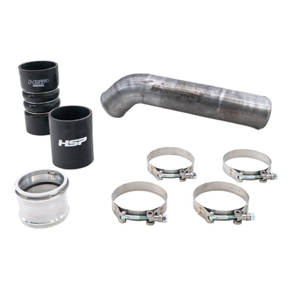 HSP Replacement Hot Side Tube For 2011-2022 Ford Powerstroke F250/350 6.7 Liter-Flag Red