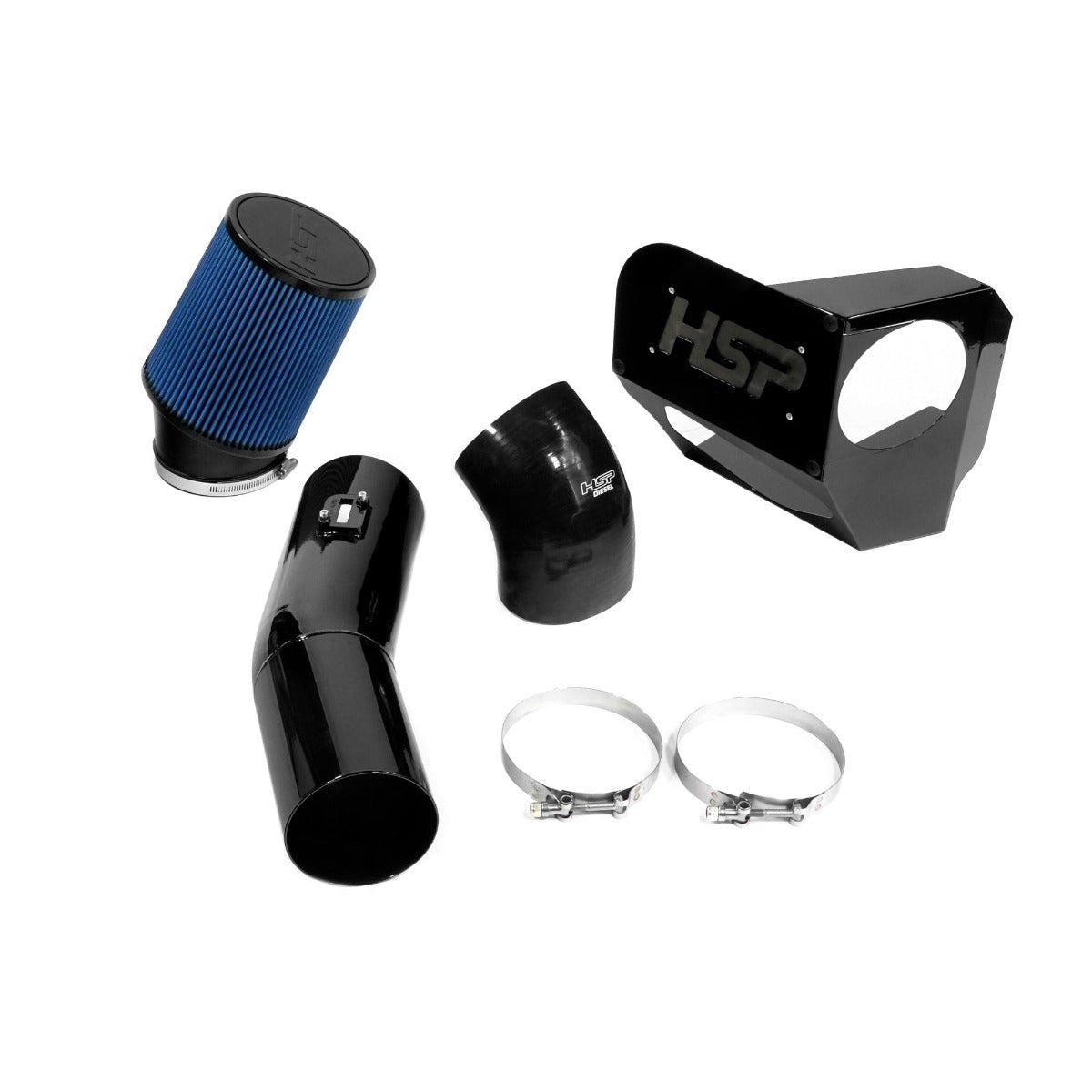 HSP Cold Air Intake For 2020-2022 Ford Powerstroke F250/350 6.7 Liter-Illusion Cherry