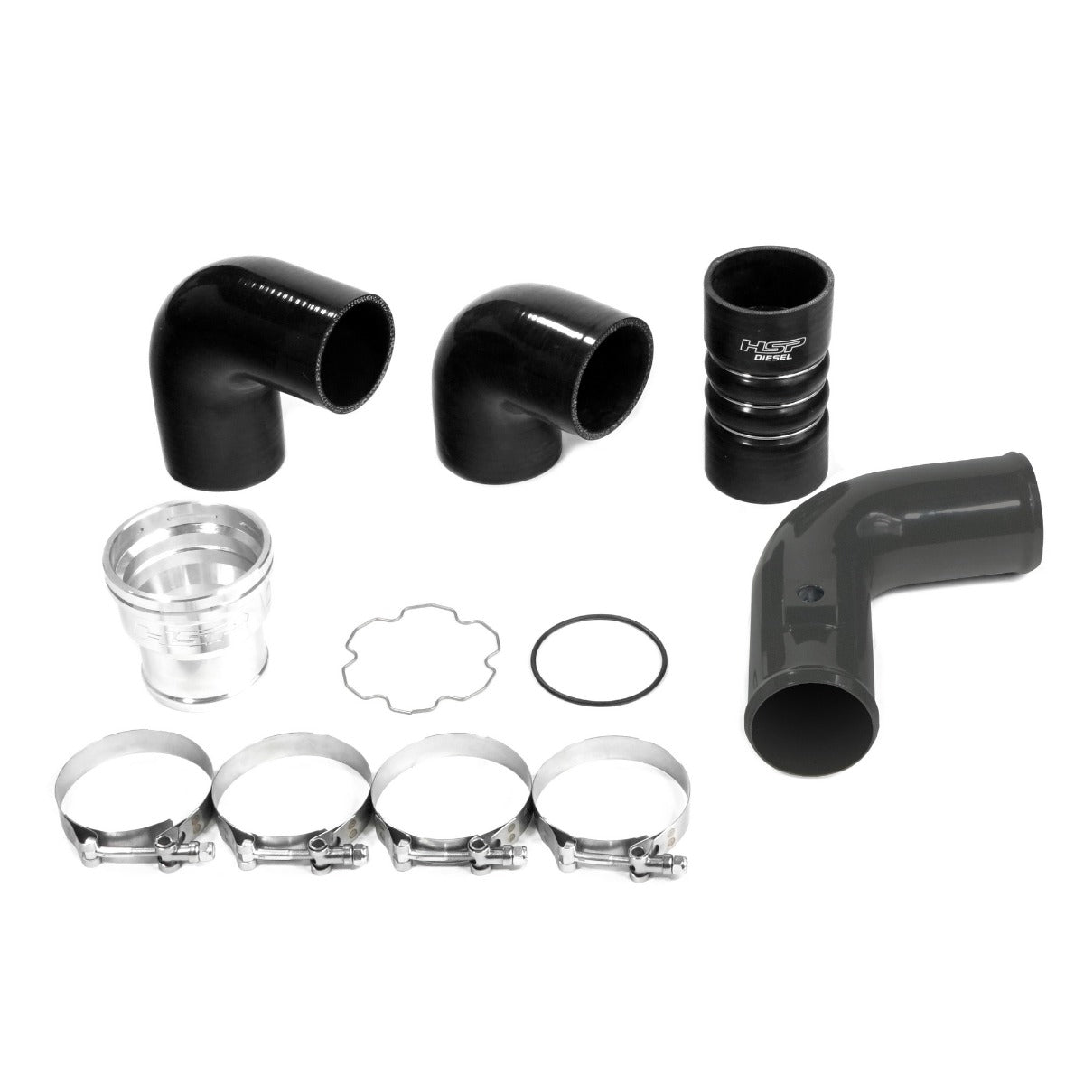 HSP Replacement Cold Side Tube For 2011-2022 Ford Powerstroke F250/350 6.7 Liter Kingsport Grey