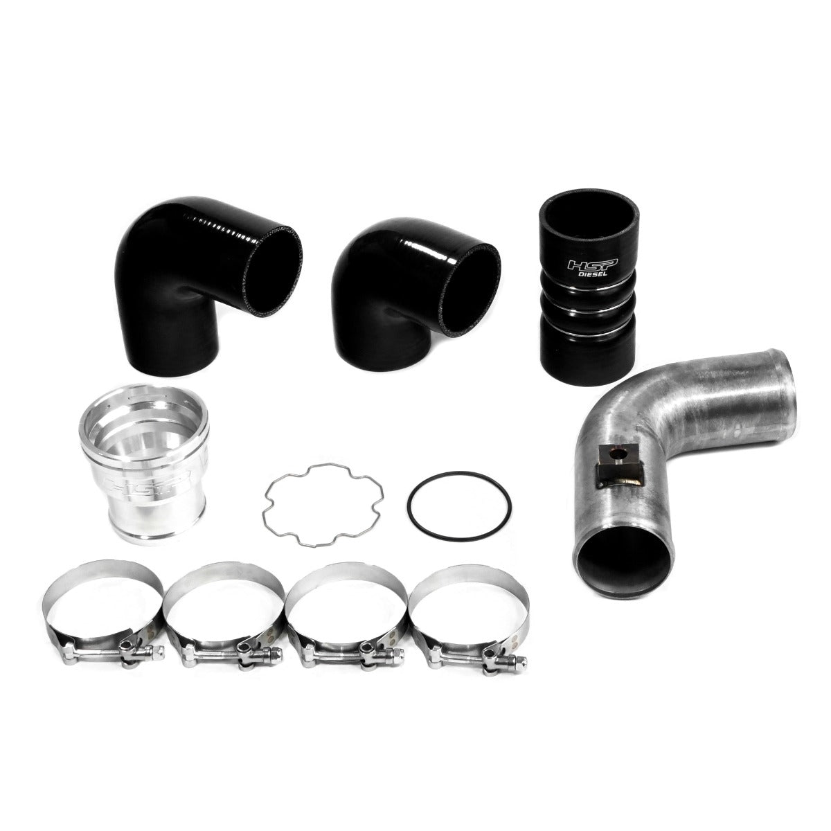 HSP Replacement Cold Side Tube For 2011-2022 Ford Powerstroke F250/350 6.7 Liter-Polar White