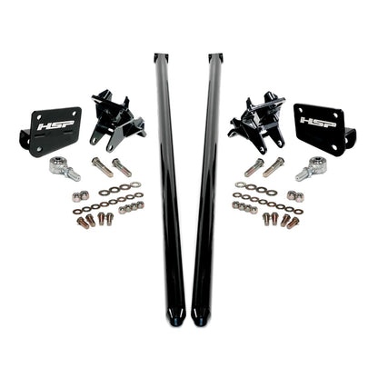 HSP Traction Bars For 2011-2017 Ford Powerstroke 6.7 Liter F250 F350 SRW Regular Cab Long Bed-Ink Black