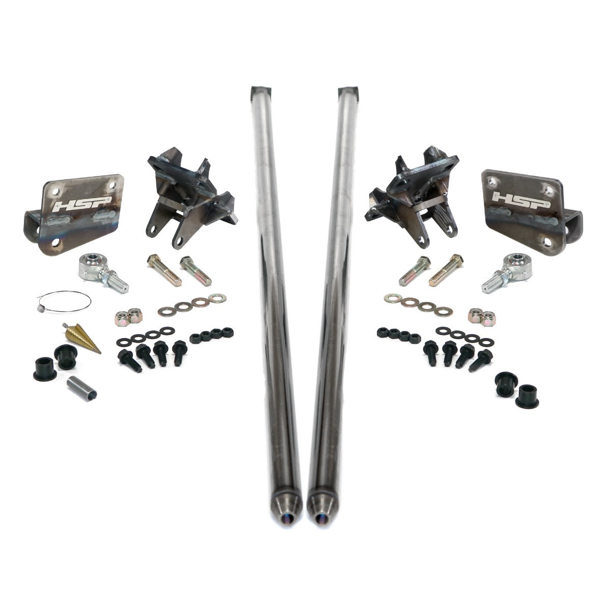 HSP Traction Bars For 2011-2017 Ford Powerstroke 6.7 Liter F350 DRW (ECLB,CCSB)-Ink Black