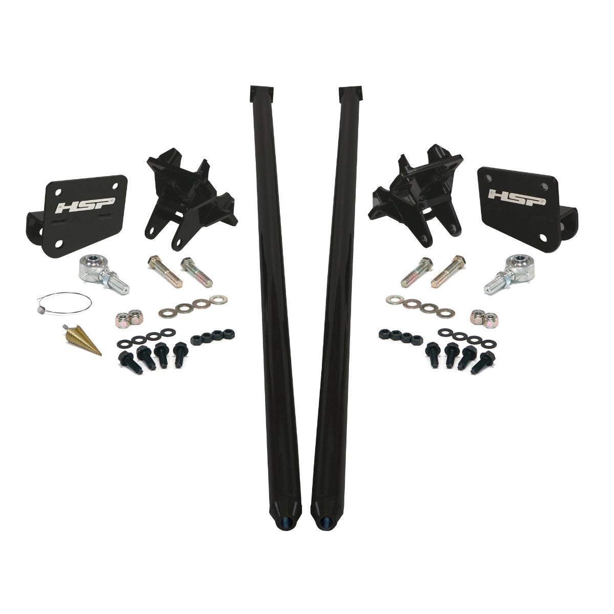 HSP Traction Bars For 2011-2017 Ford Powerstroke 6.7 Liter F350 DRW (ECLB,CCSB)-M&M Orange
