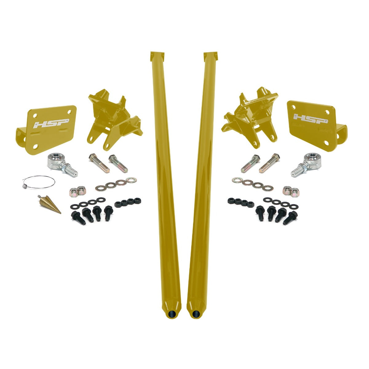 HSP Traction Bars For 2011-2017 Ford Powerstroke 6.7 Liter F350 DRW Crew Cab Long Bed Illusion Blueberry