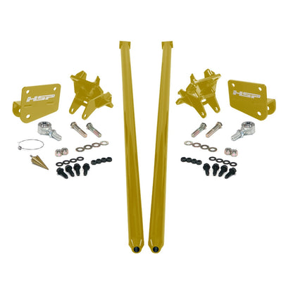 HSP Traction Bars For 2011-2017 Ford Powerstroke 6.7 Liter F350 DRW Crew Cab Long Bed-Illusion Cherry