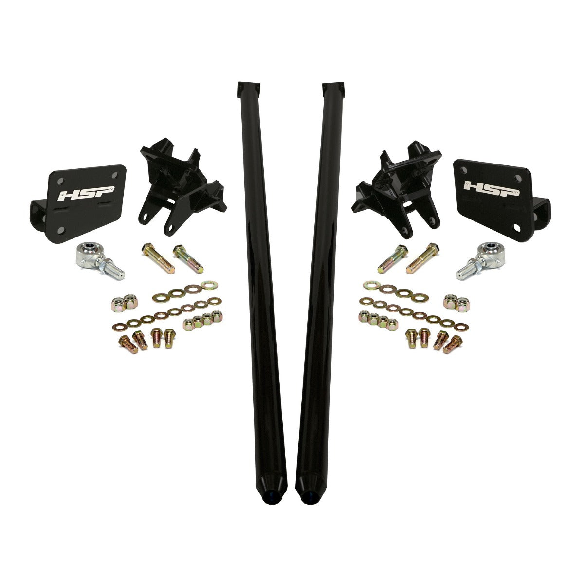 HSP Traction Bars For 2017.5-2022 Ford Powerstroke 6.7 Liter F250 Crew Cab Long Bed Kingsport Grey