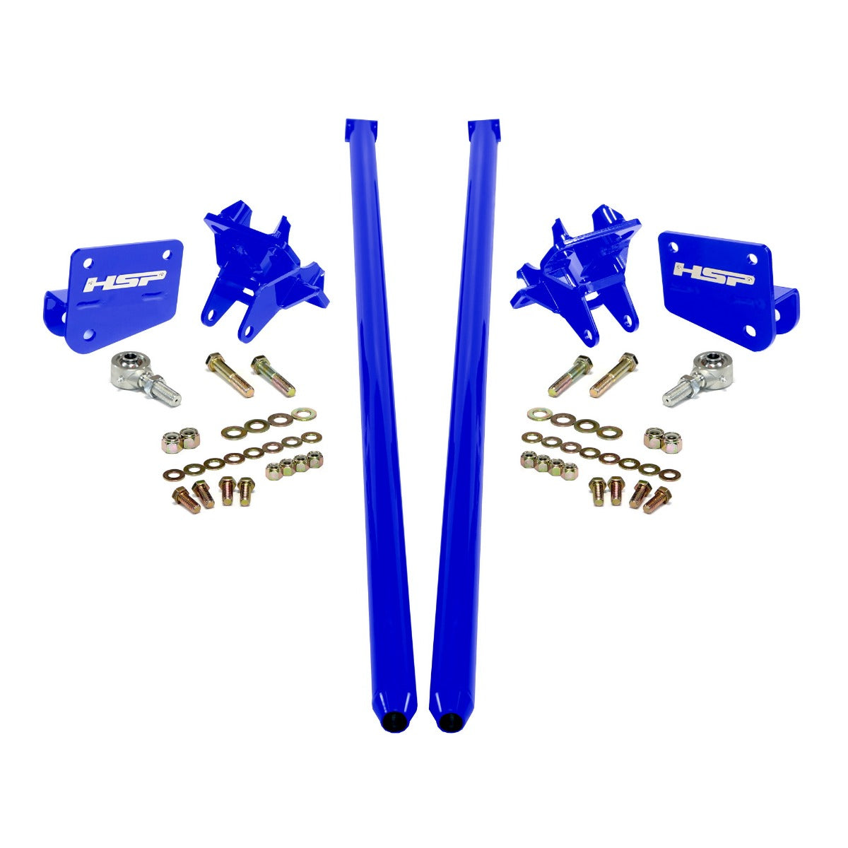 HSP Traction Bars For 2017.5-2022 Ford Powerstroke 6.7 Liter F250 Crew Cab Long Bed Illusion Blueberry