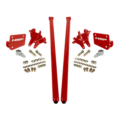 HSP Traction Bars For 2017.5-2022 Ford Powerstroke 6.7 Liter F250 Crew Cab Long Bed-Ink Black
