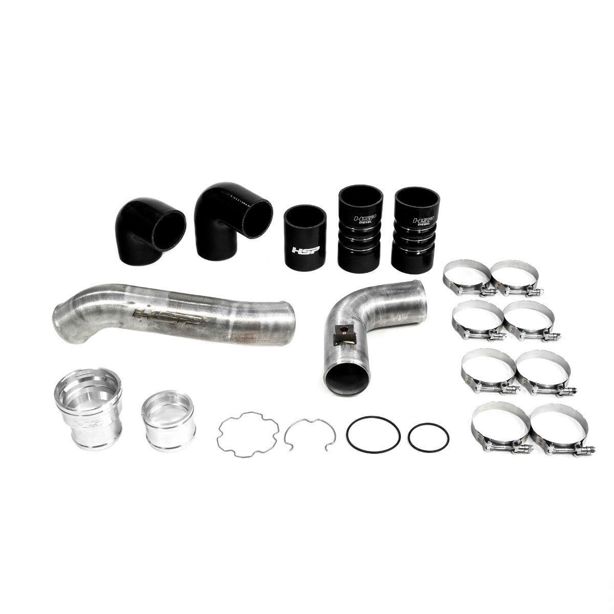 HSP Intercooler Bundle Kit For 2011-2022 Ford Powerstroke F250/350 6.7 Liter-RAW