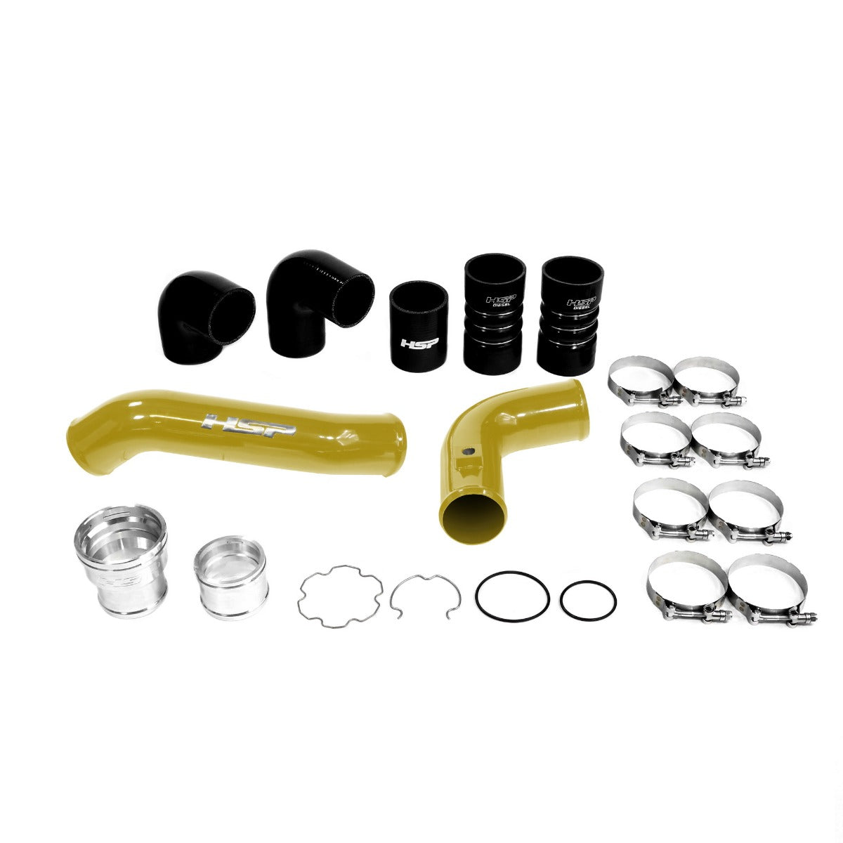 HSP Intercooler Bundle Kit For 2011-2022 Ford Powerstroke F250/350 6.7 Liter-RAW