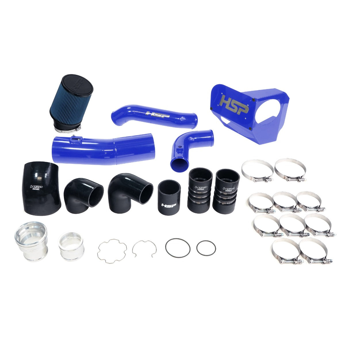 HSP Intake And Intercooler Bundle Kit For 2020-2022 Ford Powerstroke F250/350 6.7 Liter-CUST