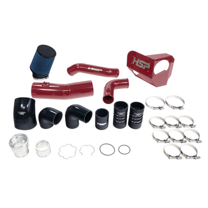 HSP Intake And Intercooler Bundle Kit For 2020-2022 Ford Powerstroke F250/350 6.7 Liter-Polar White