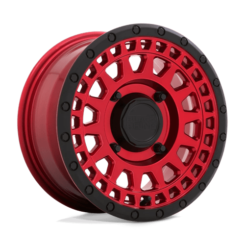BLPKR 15X7 4X137 C-RED-BLK-LP 51MM