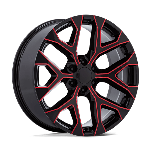 PR177 22X9 6X5.5 78 +24 G-BLK RD-MILL