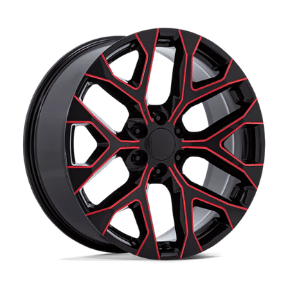 PR177 22X9 6X5.5 78 +24 G-BLK RD-MILL