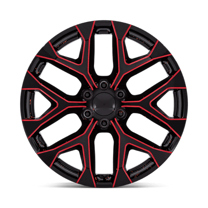 PR177 22X9 6X5.5 78 +24 G-BLK RD-MILL