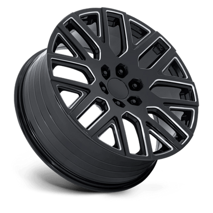PR231 22X9 6X5.5 78 +28 G-BLK-MILL