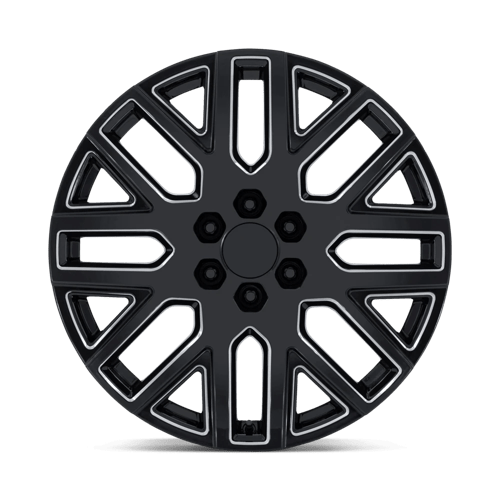 PR231 22X9 6X5.5 78 +28 G-BLK-MILL