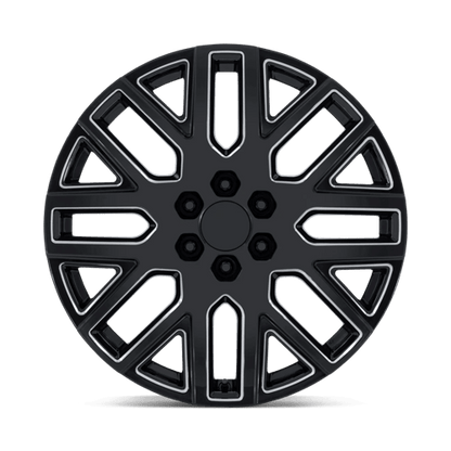 PR231 22X9 6X5.5 78 +28 G-BLK-MILL