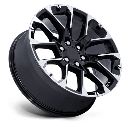 PR224 22X9 6X5.5 78 +28 G-BLK MACH