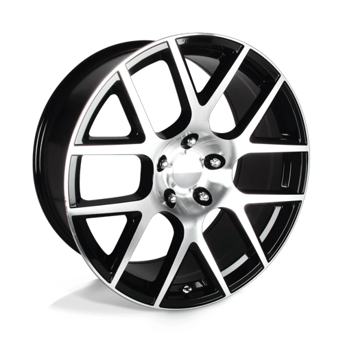 PR163 20X9 5X115 G-BLK MACH 20MM