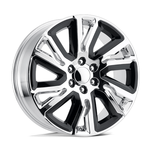 PR202 22X9 6X5.5 CHR BLK-ACC 28MM