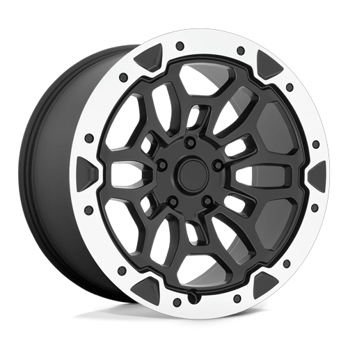 PR215BM 22X10 6X5.5 78.1 M-BLK MACH 19MM