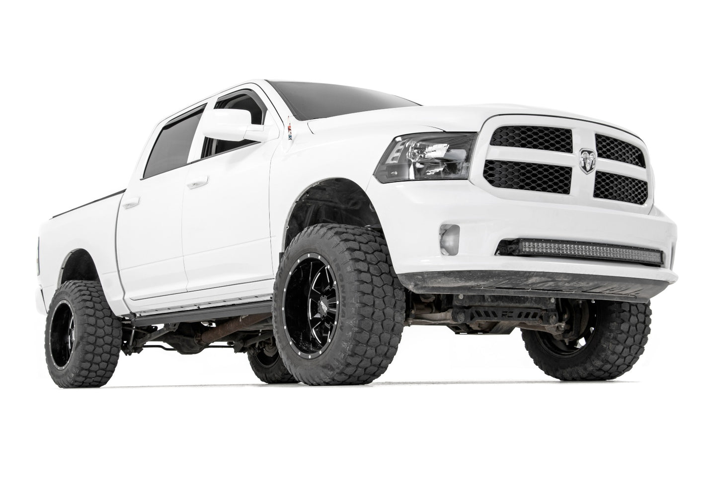 Dodge Retract Electric Running Board Steps (15-17 Ram 1500 Crew Cab) Rough Country