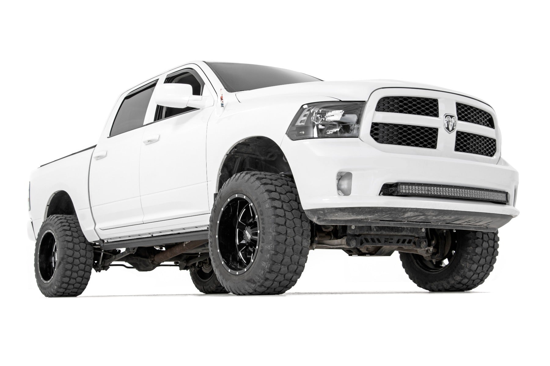Dodge Retract Electric Running Board Steps (15-17 Ram 1500 Crew Cab) Rough Country