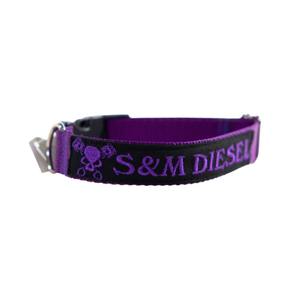 S&M Diesel Dog Collar- 8 color options avail