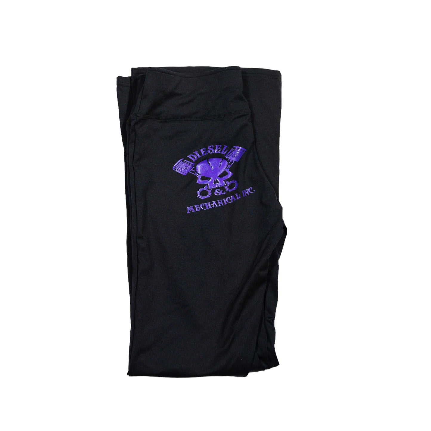 S&M Diesel Black Yoga Pant with logo- 5 color options avail