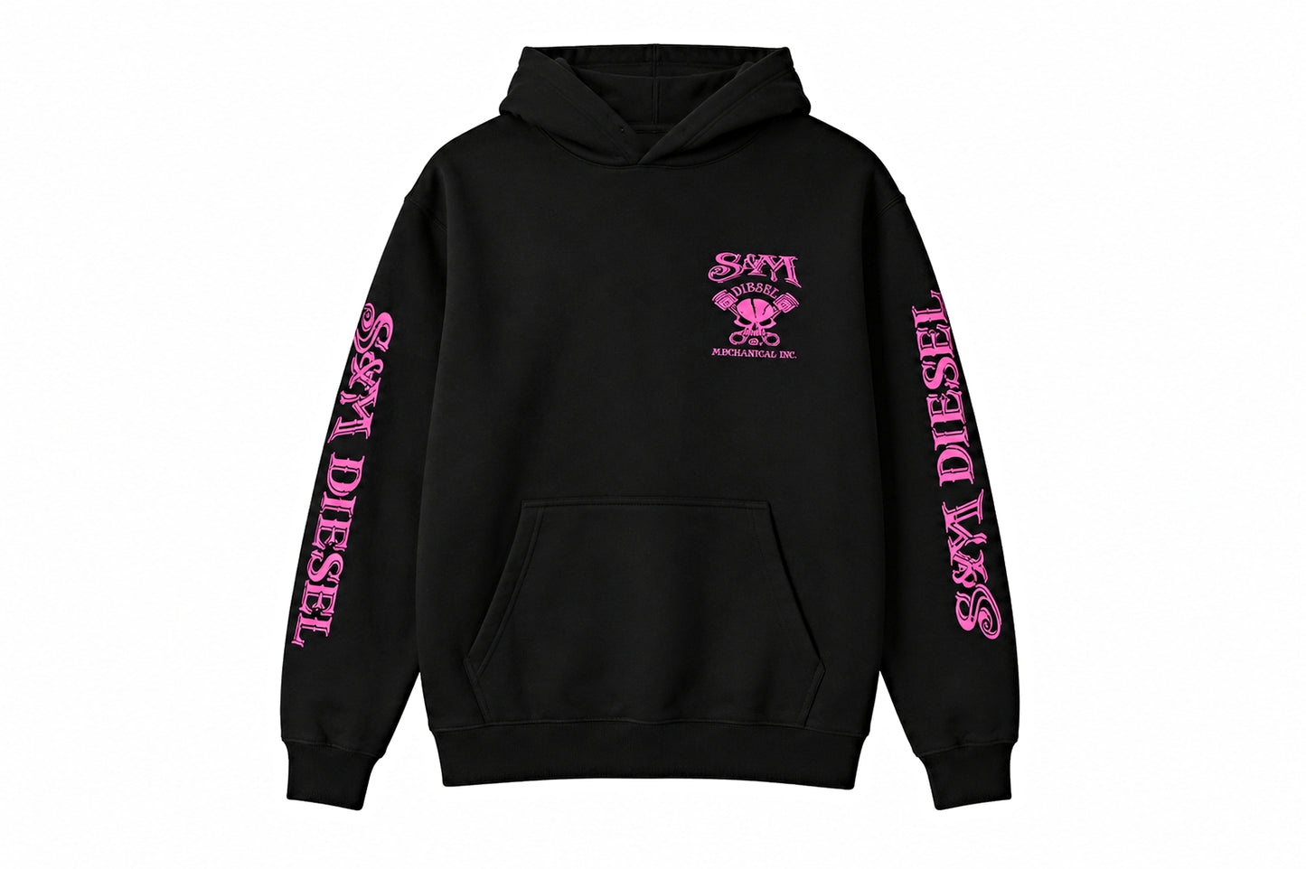 S&M Diesel Youth pullover logo hoodies